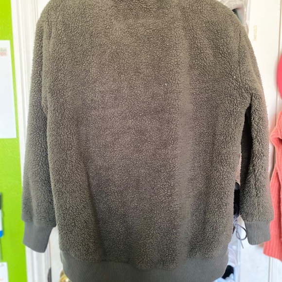 COPY - OBO! Like New Athleta Sherpa Quarter Zip - Picture 3 of 6